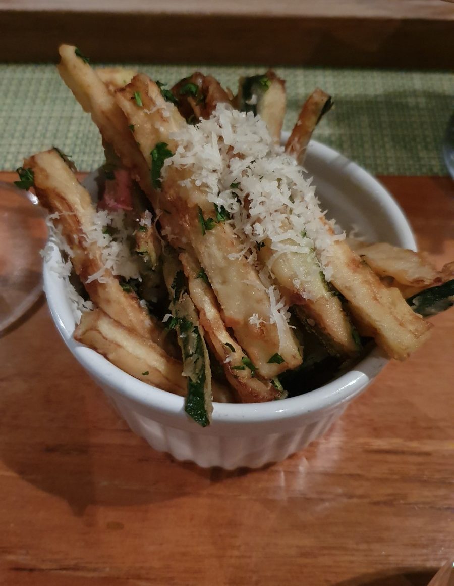 Courgette fries at High Timber